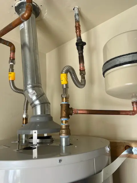Water heater installation and plumbing repair in Eliot