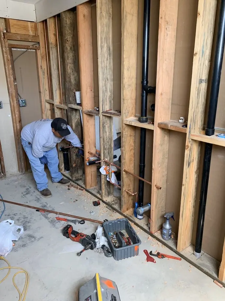 Commercial rough-in plumbing for Gas Line Repair in Eliot